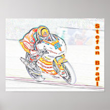 Bradl Racing Poster