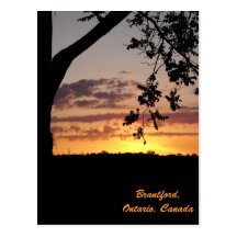 Brantford, Ontario, Canadá Tarjeta Postal