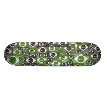 Brasil flag texture skates