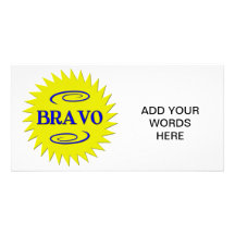 ¡Bravo! Tarjetas Fotográficas Personalizadas