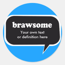 BRAWSOME PEGATINA