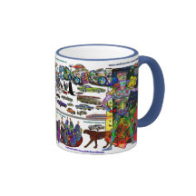 Brazo mecánico del márketing tazas