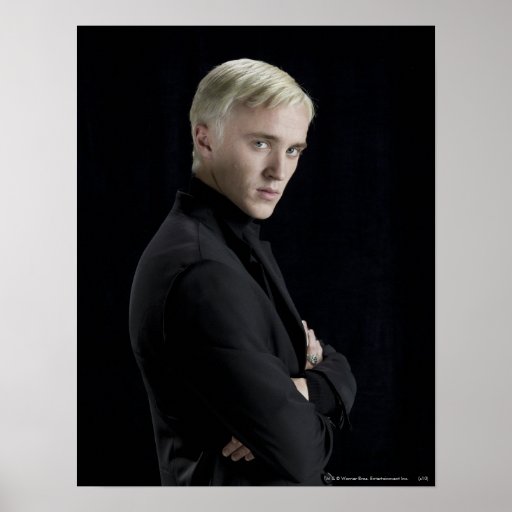 Brazos de Malfoy del Draco cruzados Poster