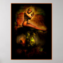 Brecha (poster cristiano del arte del rezo)