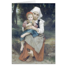Bretones de Bouguereau - de Frere y de Soeur Felicitaciones