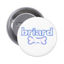 Briard rosado y azul