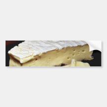 Brie De Meux Cheese Etiqueta De Parachoque