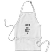 Brigada "saludo delantal del cocinero"