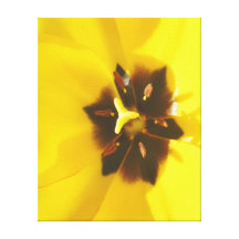 Brillante como la lona envuelta arte del tulipán d lona estirada galerias