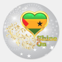 Brillo en Sao Tome and Principe Etiqueta
