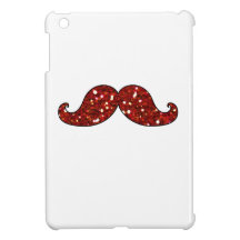 BRILLO IMPRESO BIGOTE ROJO DIVERTIDO