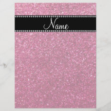 Brillo rosado conocido personalizado tarjetas publicitarias