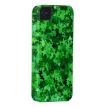 Brillo verde iPhone 4 carcasas