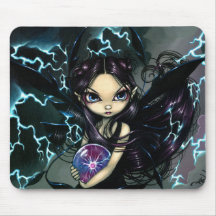 "Bringer del relámpago" Mousepad Alfombrilla De Raton
