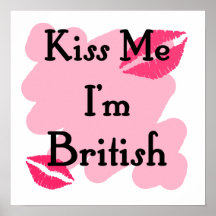 británico impresiones