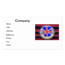 Británico Tarjetas De Negocios