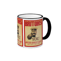 Británico: ¡Únase a al ejército de su país! Taza De Café