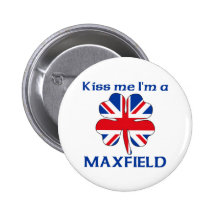 Británicos personalizados me besan que soy Maxfiel Pin