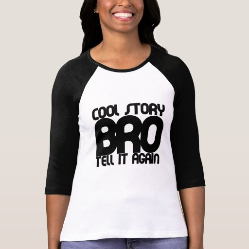 Bro fresco de la historia camisetas