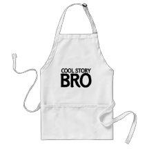 Bro fresco de la historia delantal