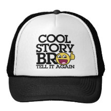 Bro fresco de la historia gorras de camionero