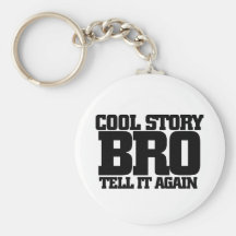 Bro fresco de la historia llaveros personalizados