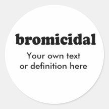 BROMICIDAL ETIQUETAS REDONDAS