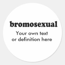 BROMOSEXUAL ETIQUETAS  