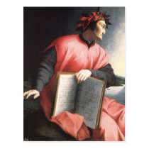 Bronzino - alegoría de Dante tarjetas postales