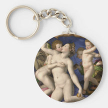 Bronzino: Venus, Cupid, locura y tiempo Llaveros