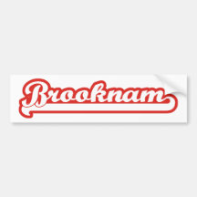 Brooknam Etiqueta De Parachoque