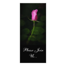 Brote-Invitación color de rosa