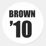 BROWN 2010 ETIQUETA