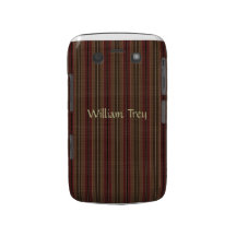 Brown y caja rayada marrón de Blackberry Case-Mate Blackberry Fundas