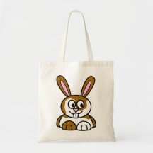 Brown y conejito blanco bolsas