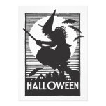 Bruja de Halloween del grabar en madera Comunicados Personales
