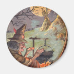 Bruja de Halloween - una noche asustadiza hacia fu Imanes