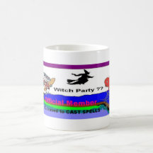 Bruja del funcionario de Halloween Tazas