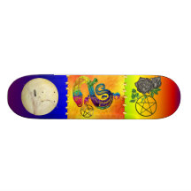 Bruja encantadora de la serpiente patin personalizado