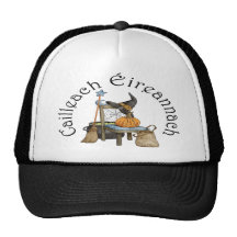 "Bruja irlandesa" en gaélico Gorra