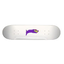 Bruja malvada púrpura tabla de skate