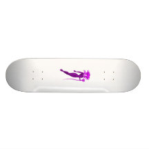 Bruja púrpura del viento patines 