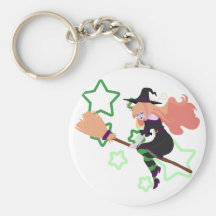 Bruja rubia de la fresa llaveros personalizados
