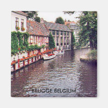 BRUJAS BÉLGICA IMAN DE FRIGORÍFICO
