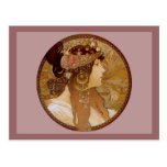 Brunette bizantino, 1897 tarjeta postal