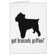 Bruselas Griffon Tarjeta