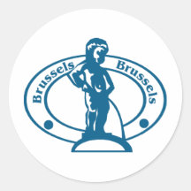 Bruselas Pegatina