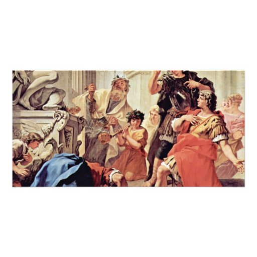 Brutus de Lucius Junius que besa la tierra Tarjetas Personales