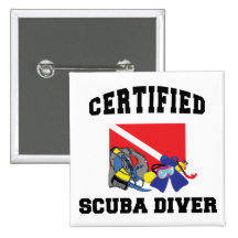 Buceador certificado pin