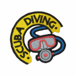 Buceo con escafandra camiseta polo